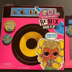 LOL SURPRISE! Remix hair flip doll and pet set